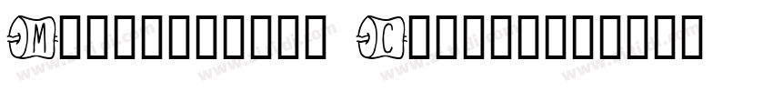 Marshmallow Condense字体转换